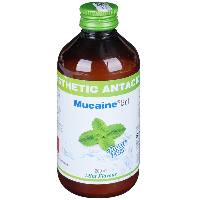Mucaine Gel Mint Sugar Free