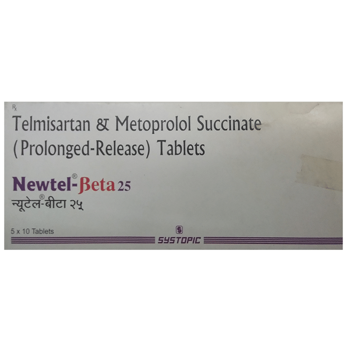 Newtel-Beta 25 Tablet PR