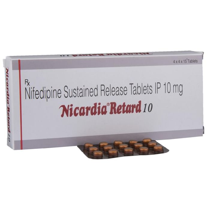 Nicardia Retard 10 Tablet SR