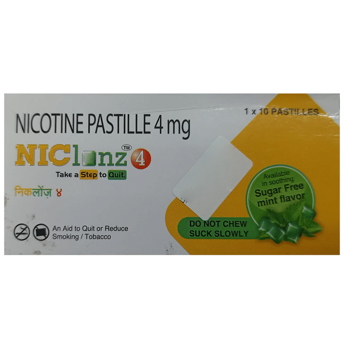 Niclonz 4 Pastilles Mint Sugar Free