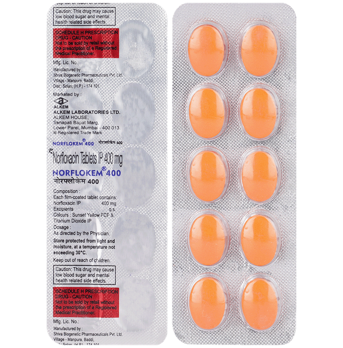 Norflokem 400mg Tablet