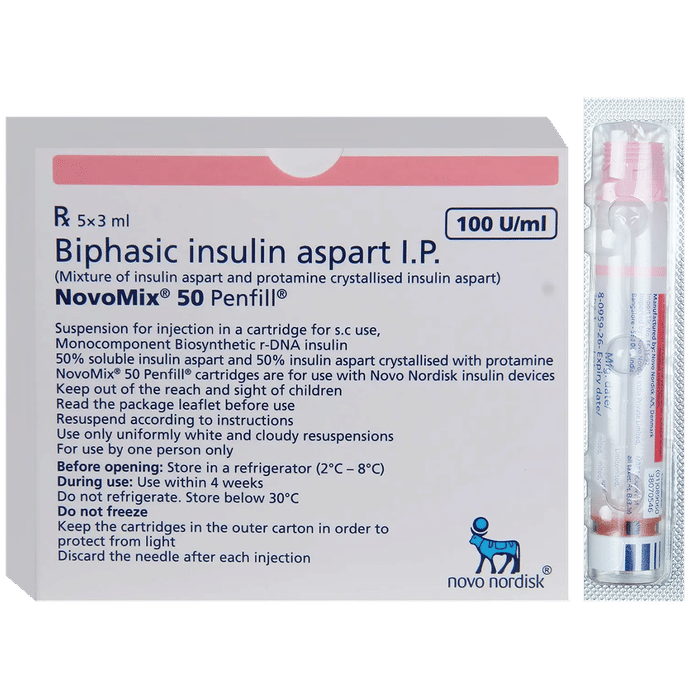 Novomix 50 100IU/ml Penfill