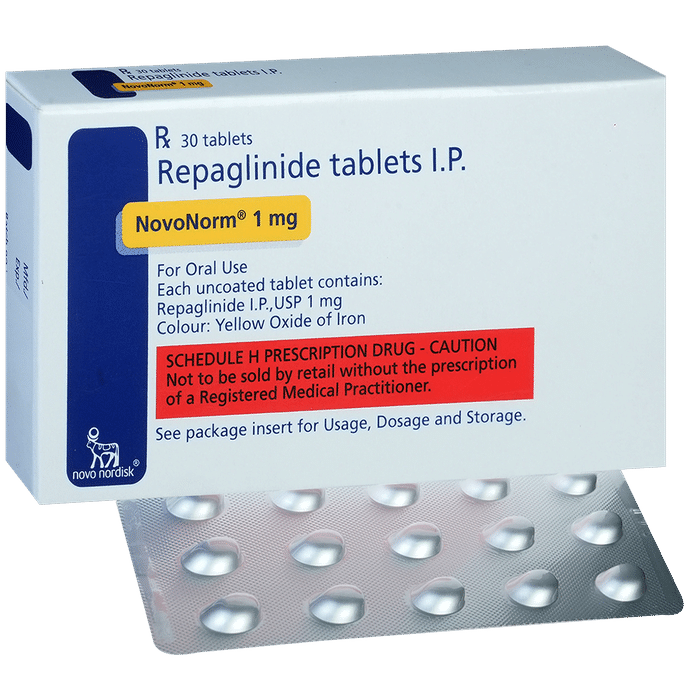 Novonorm 1mg Tablet