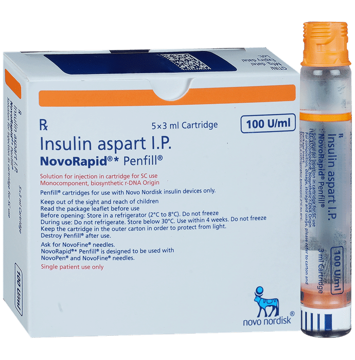 Novorapid Penfill (3ml Each)
