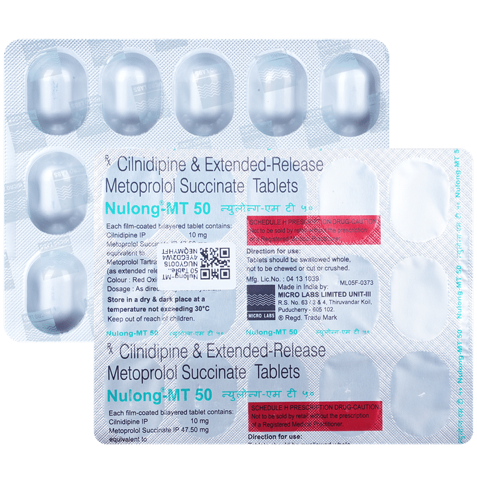 Nulong-MT 50 Tablet ER