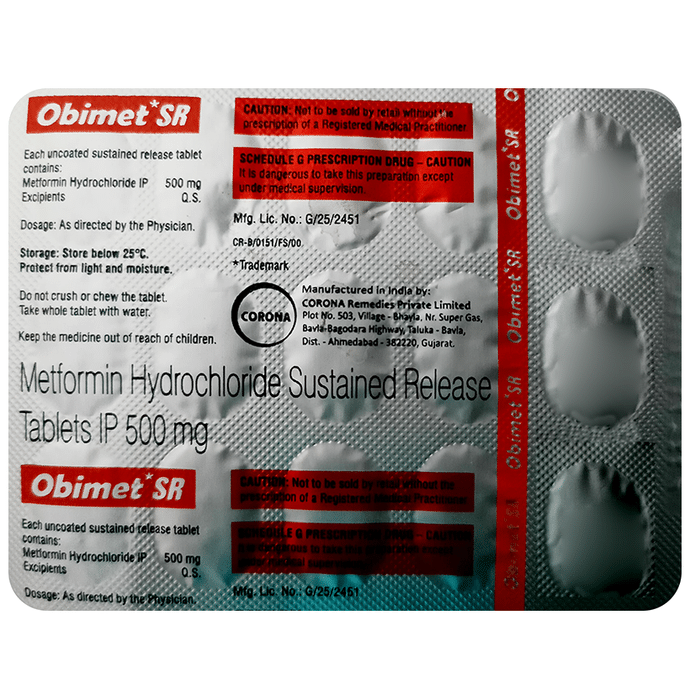 Obimet SR Tablet