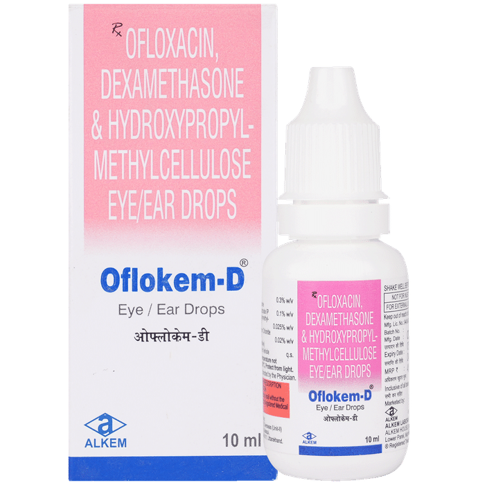 Oflokem D Eye/Ear Drops