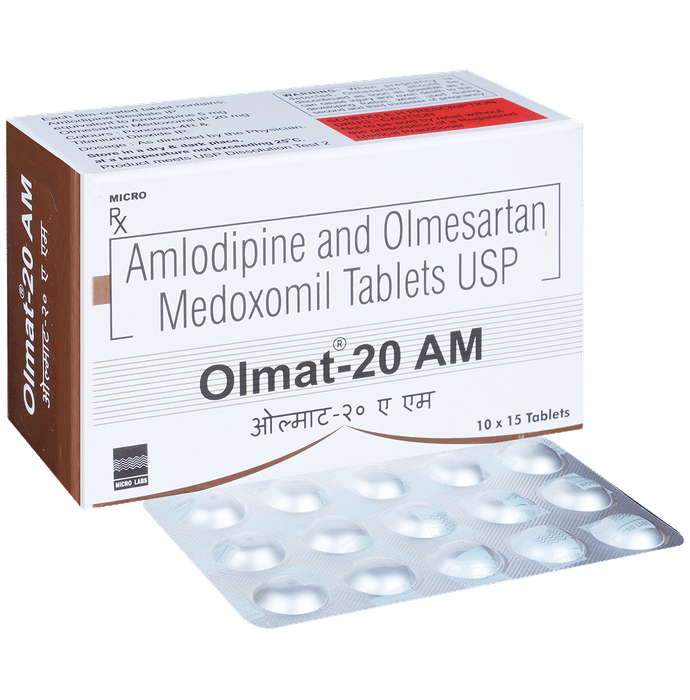 Olmat 20 AM Tablet