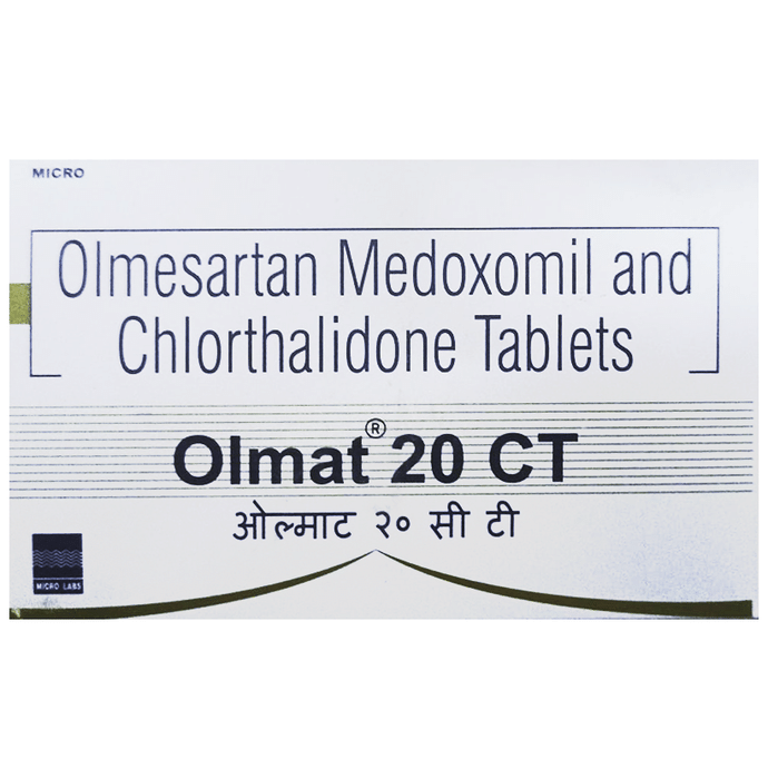 Olmat 20 CT Tablet