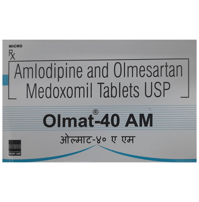 Olmat 40 AM Tablet