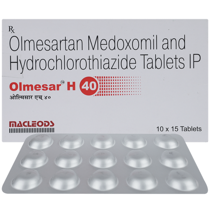 Olmesar H 40 Tablet