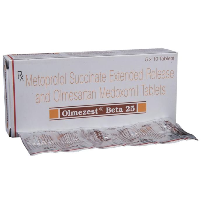 Olmezest Beta 25 Tablet ER