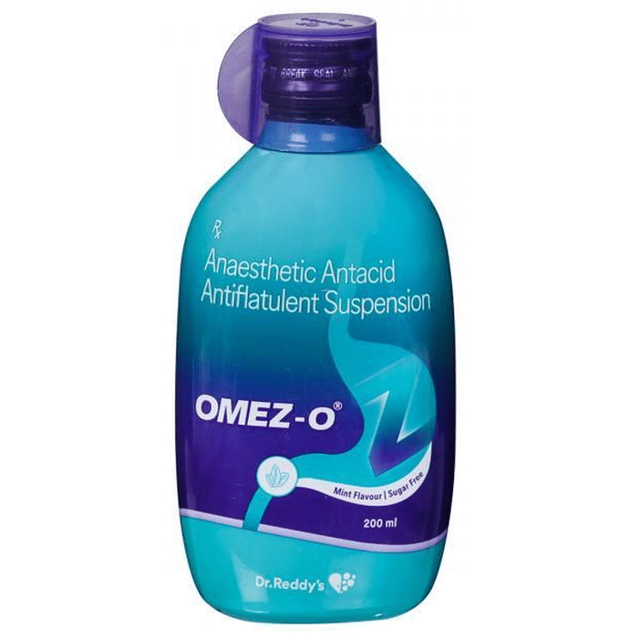 Omez-O Oral Suspension Mint Sugar Free