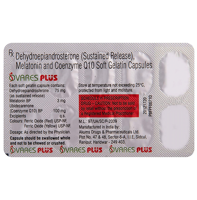 Ovares Plus Capsule SR