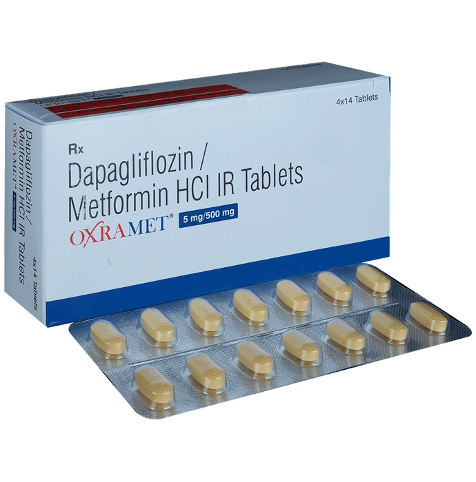 Oxramet 5mg/500mg Tablet IR
