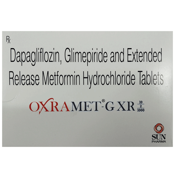 Oxramet G 10/2/1000 Tablet XR