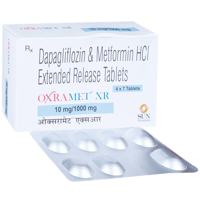 Oxramet XR 10mg/1000mg Tablet