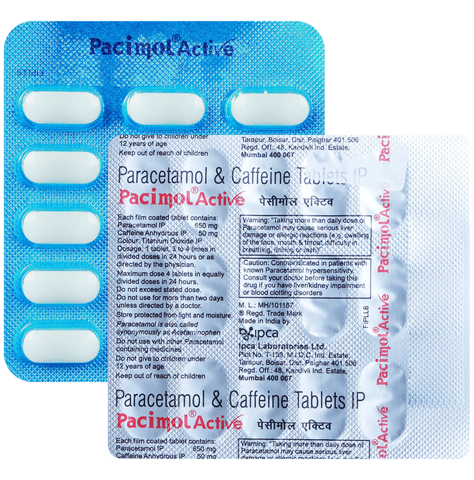 Pacimol Active Tablet