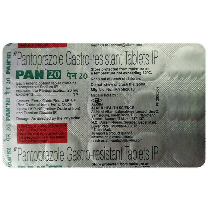 PAN 20 Tablet