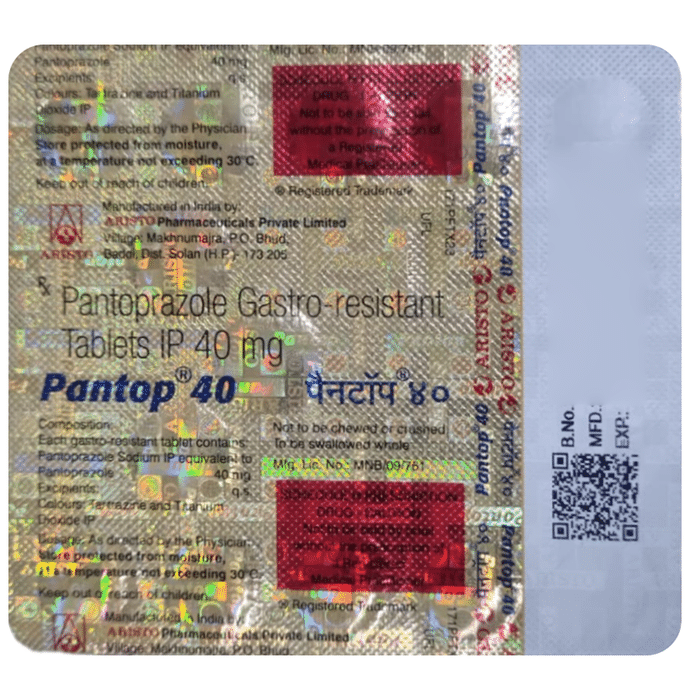 Pantop 40 Tablet