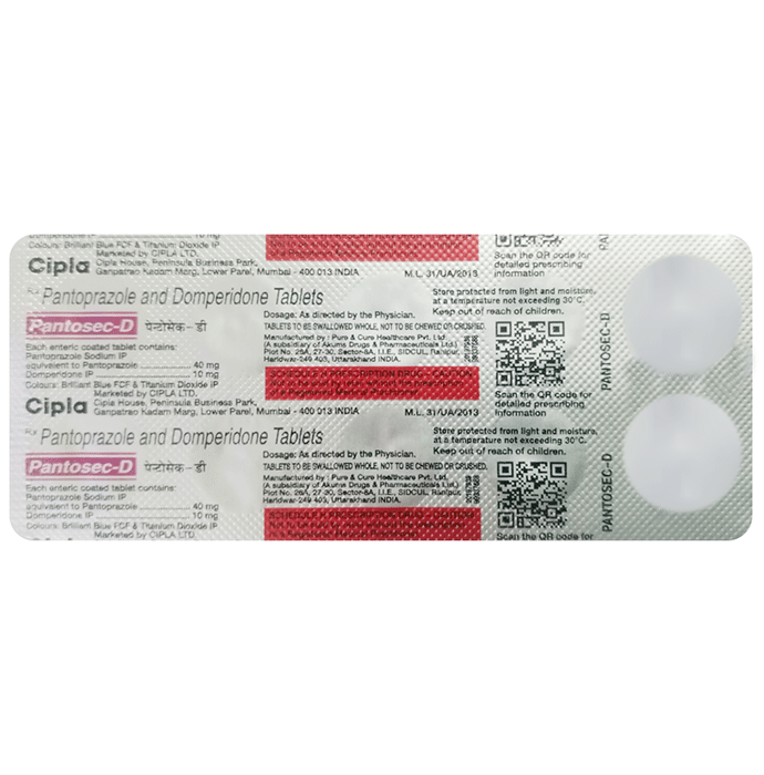 Pantosec-D Tablet