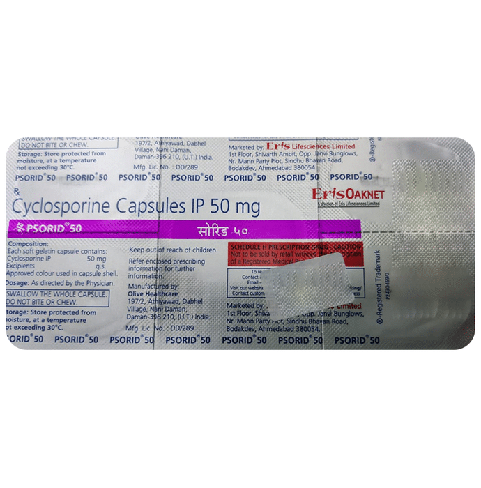 Psorid 50 Capsule