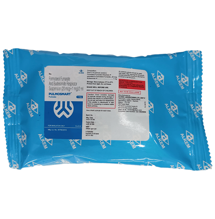 Pulmosmart Pulmules 1mg ( 2ml each )