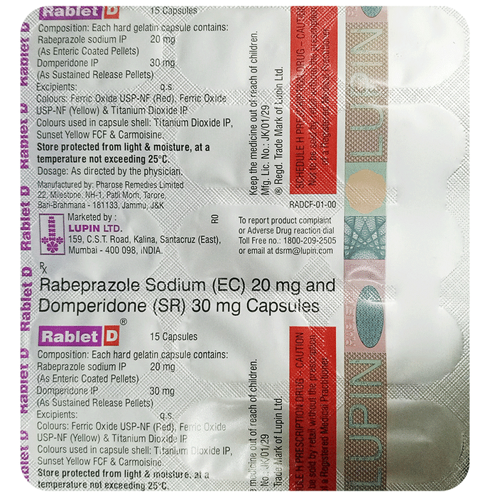 Rablet D Capsule SR