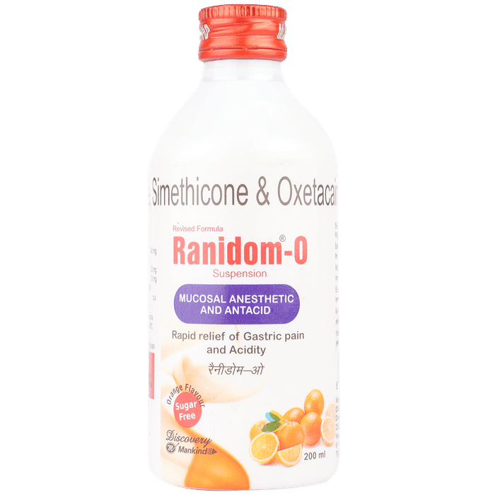 Ranidom-O Oral Suspension Orange Sugar Free