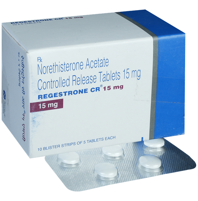 Regestrone CR 15mg Tablet