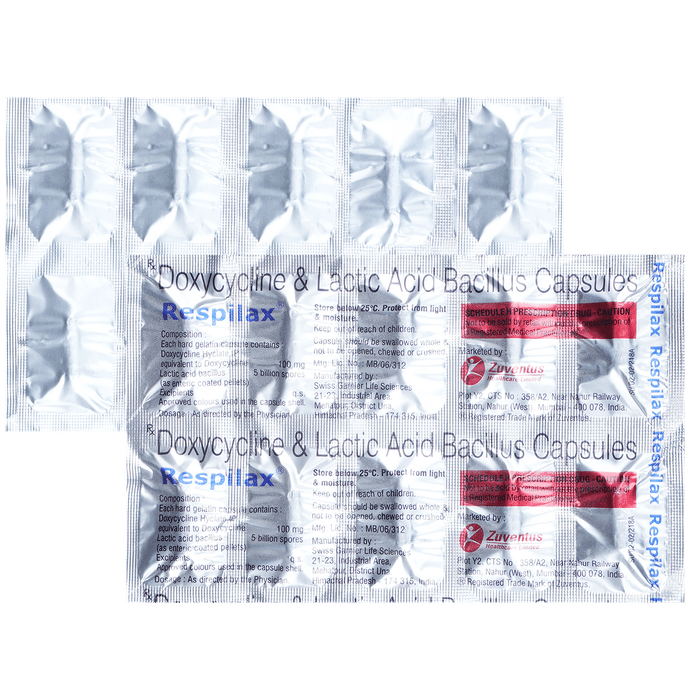 Respilax 100mg Capsule