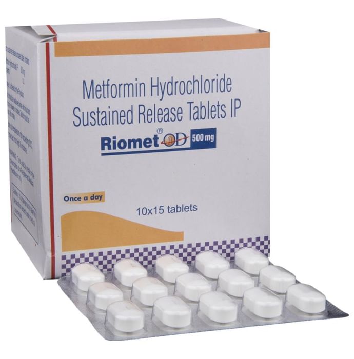Riomet OD 500mg Tablet SR