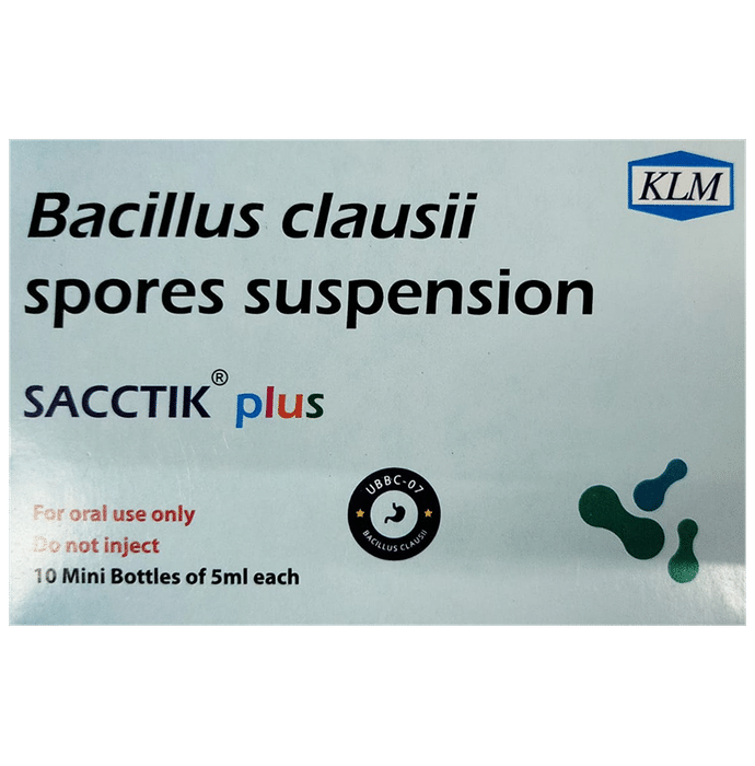 Sacctik Plus Oral Suspension (5ml Each)