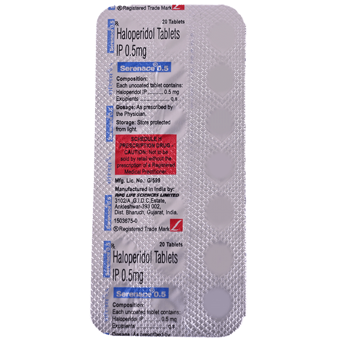 Serenace 0.5 Tablet
