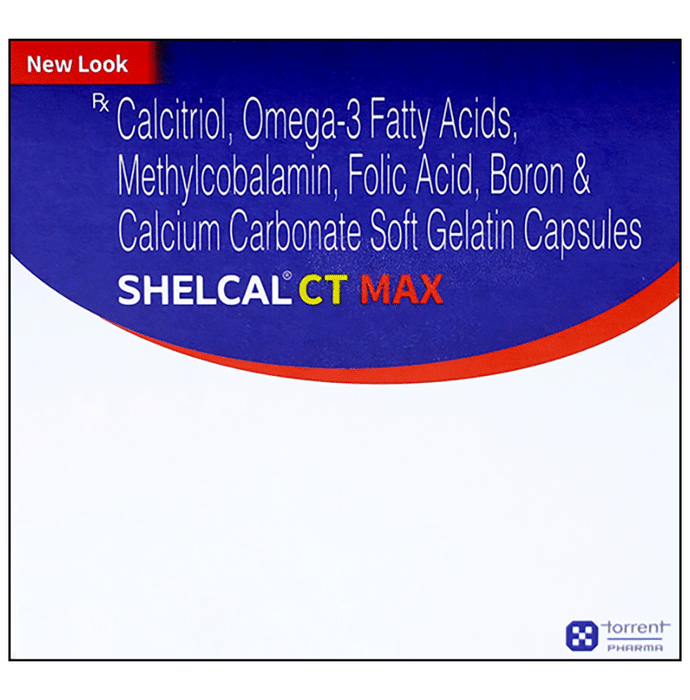 Shelcal -CT Max Soft Gelatin Capsule