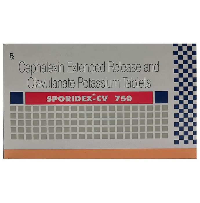 Sporidex-CV 750 Tablet ER