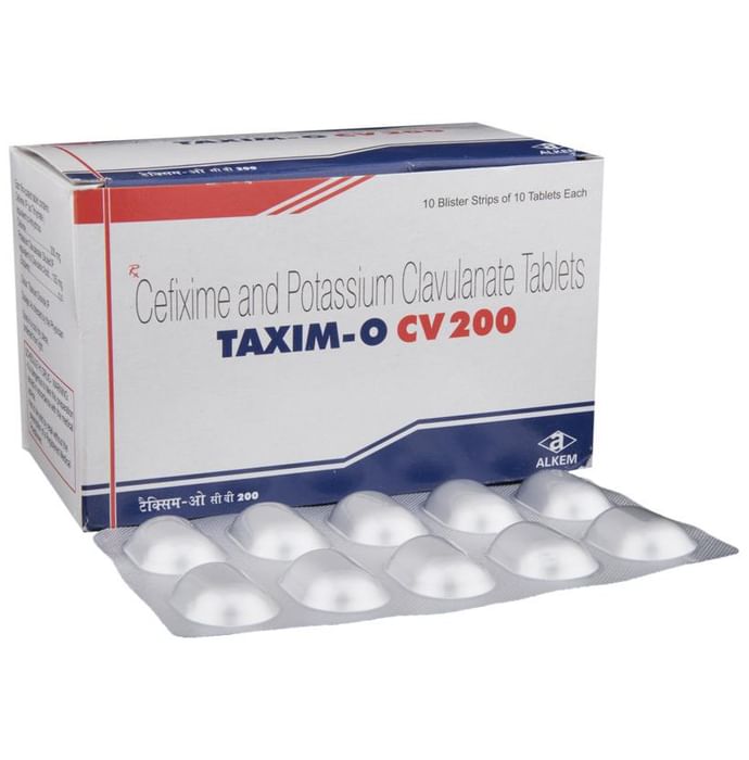 Taxim-O CV 200 Tablet