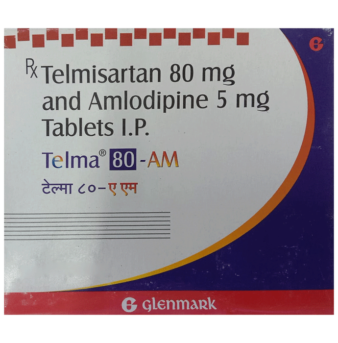 Telma 80-AM Tablet