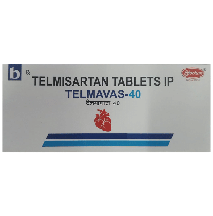 Telmavas 40 Tablet