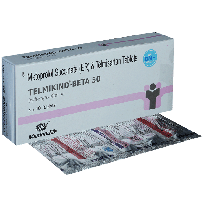 Telmikind Beta 50 Tablet ER