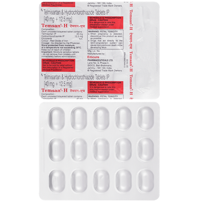 Temsan-H Tablet