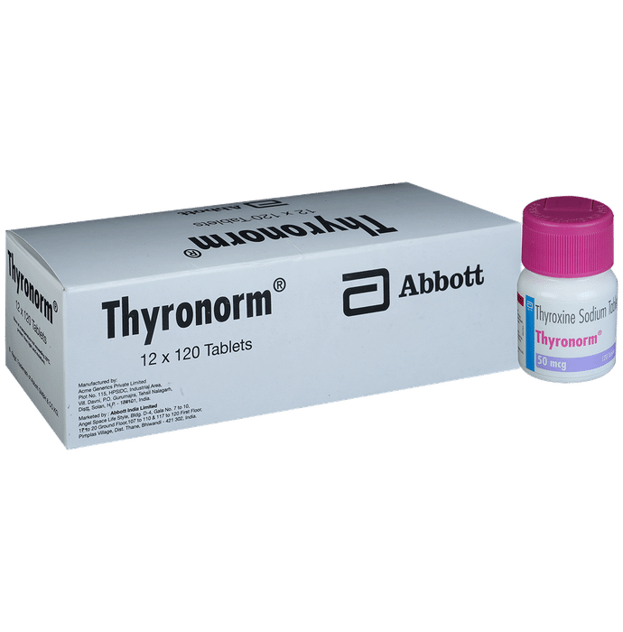 Thyronorm 50mcg Tablet