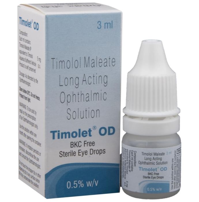 Timolet OD BKC free Eye Drop