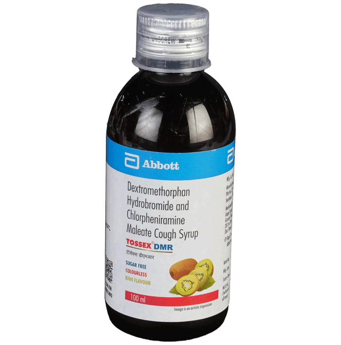 Tossex DMR Syrup Kiwi Sugar Free