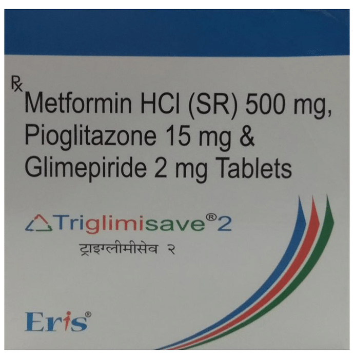 Triglimisave 2 Tablet SR