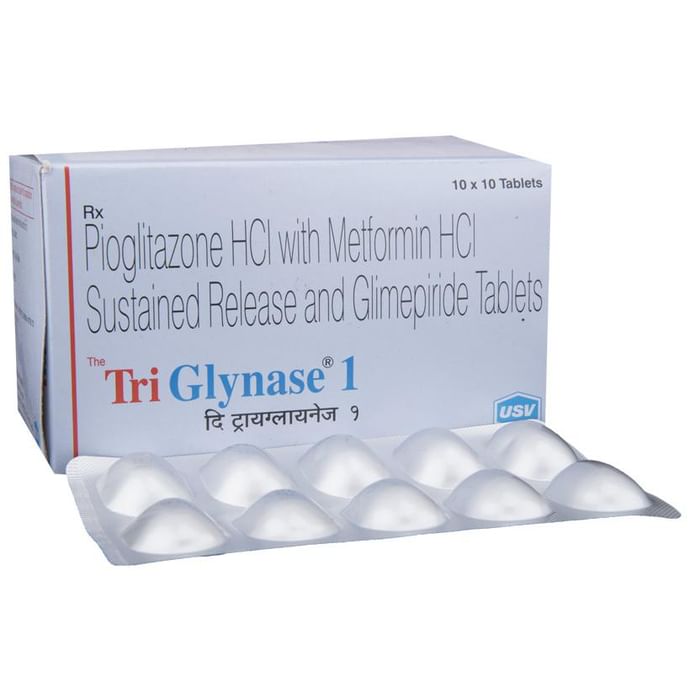 Triglynase 1 Tablet SR