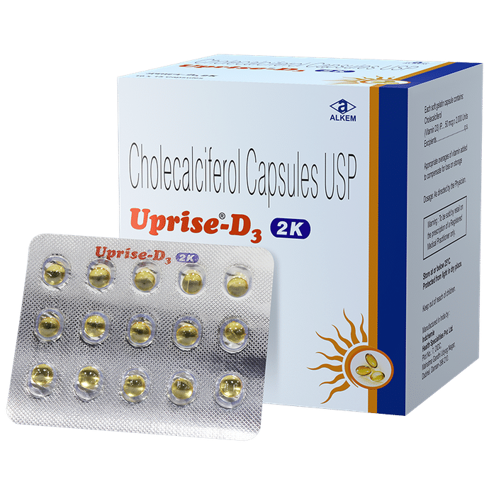 Uprise-D3 Soft Gelatin Capsule