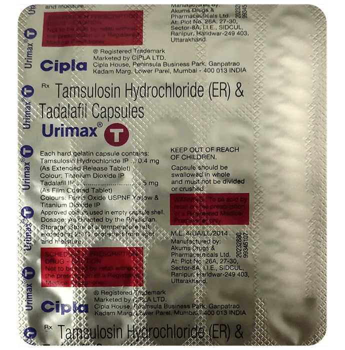 Urimax T Capsule ER