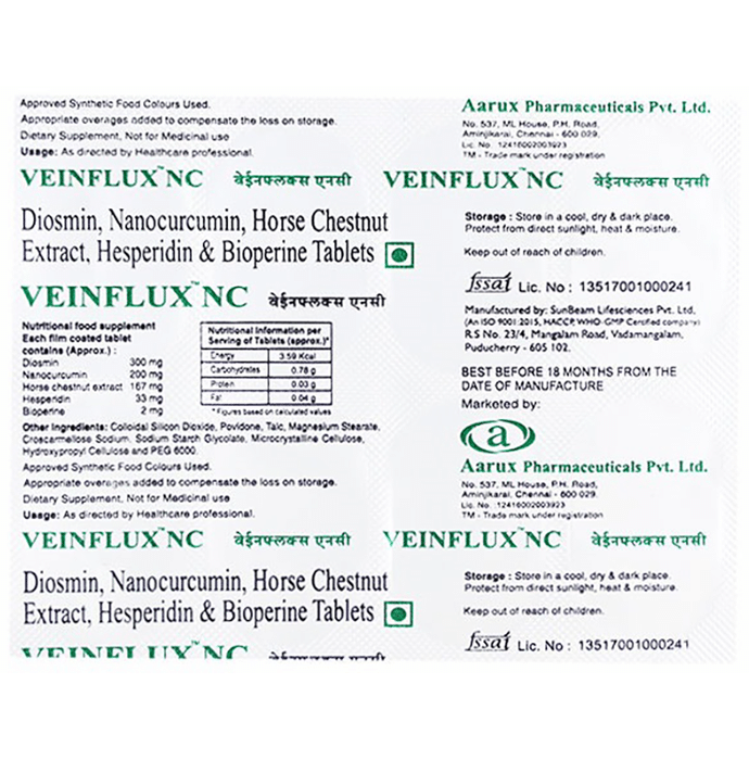 Veinflux NC Tablet