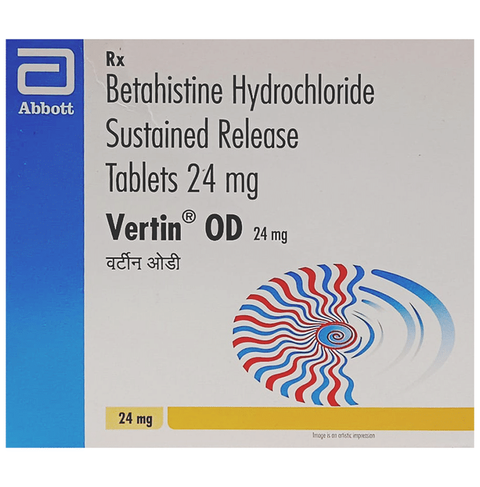 Vertin OD 24mg Tablet SR